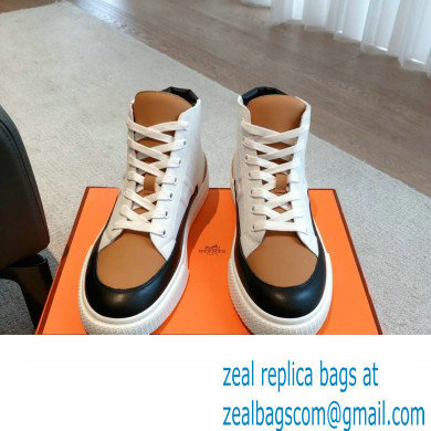 Hermes District High-top Women/Men Sneakers 01 2023