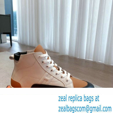 Hermes District High-top Women/Men Sneakers 01 2023