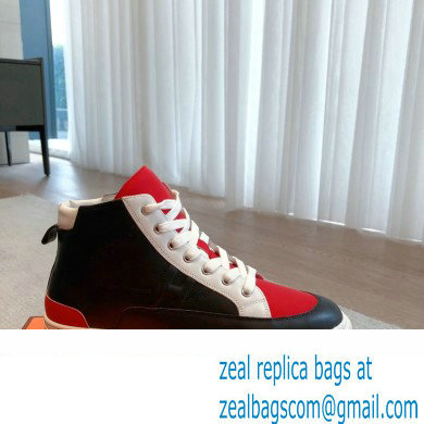 Hermes District High-top Women/Men Sneakers 02 2023