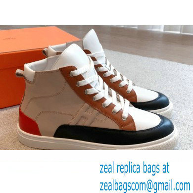 Hermes District High-top Women/Men Sneakers 03 2023 - Click Image to Close