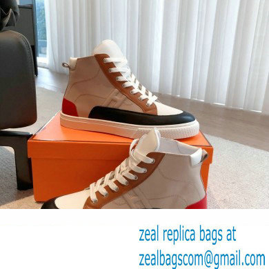 Hermes District High-top Women/Men Sneakers 03 2023 - Click Image to Close