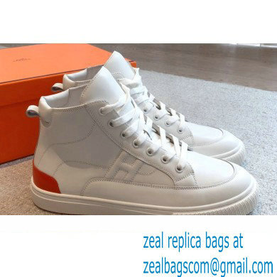 Hermes District High-top Women/Men Sneakers 04 2023