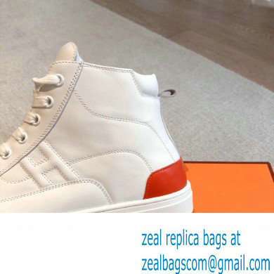 Hermes District High-top Women/Men Sneakers 04 2023