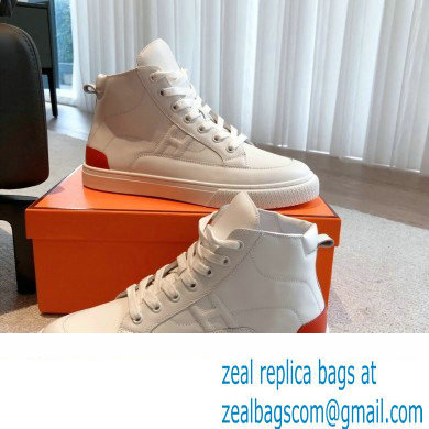 Hermes District High-top Women/Men Sneakers 04 2023