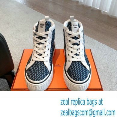 Hermes Gad High-top Women/Men Sneakers 07 2023 - Click Image to Close