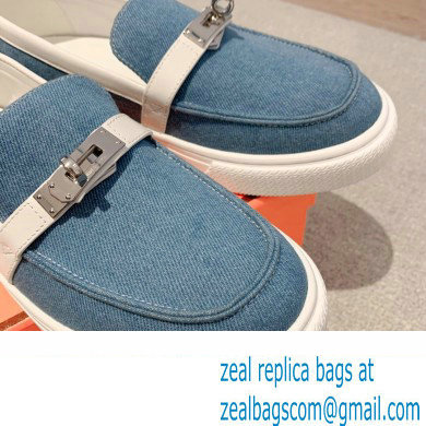 Hermes Game slip-on Women/Men Sneakers 07 2023 - Click Image to Close