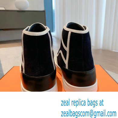 Hermes Get Up High-top Women/Men Sneakers 02 2023 - Click Image to Close