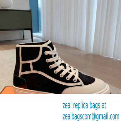 Hermes Get Up High-top Women/Men Sneakers 02 2023 - Click Image to Close