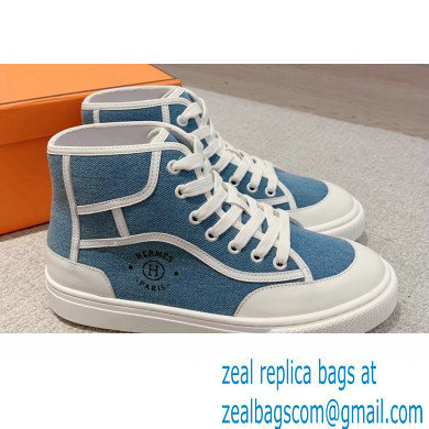 Hermes Get Up High-top Women/Men Sneakers 03 2023 - Click Image to Close