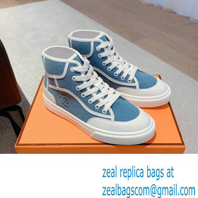 Hermes Get Up High-top Women/Men Sneakers 03 2023 - Click Image to Close