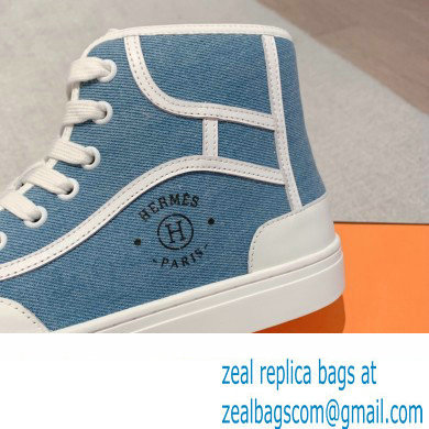 Hermes Get Up High-top Women/Men Sneakers 03 2023 - Click Image to Close