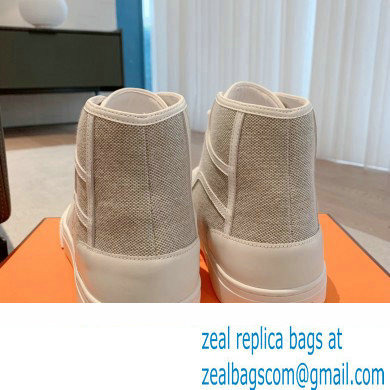 Hermes Get Up High-top Women/Men Sneakers 04 2023