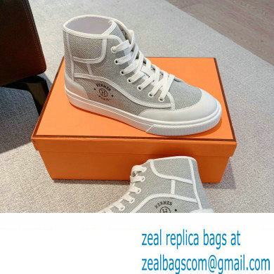 Hermes Get Up High-top Women/Men Sneakers 04 2023 - Click Image to Close