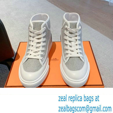 Hermes Get Up High-top Women/Men Sneakers 05 2023 - Click Image to Close