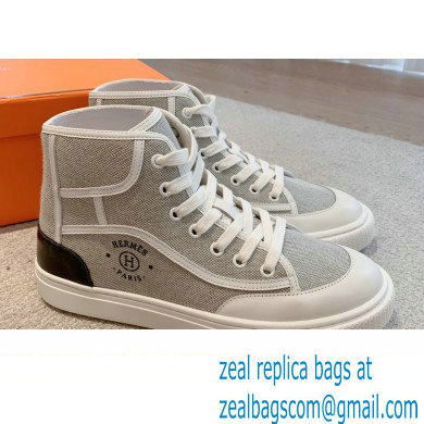 Hermes Get Up High-top Women/Men Sneakers 05 2023