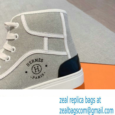 Hermes Get Up High-top Women/Men Sneakers 05 2023 - Click Image to Close