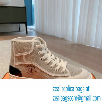 Hermes Get Up High-top Women/Men Sneakers 05 2023 - Click Image to Close
