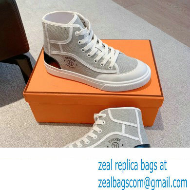 Hermes Get Up High-top Women/Men Sneakers 05 2023 - Click Image to Close