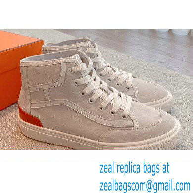 Hermes Get Up High-top Women/Men Sneakers 06 2023 - Click Image to Close