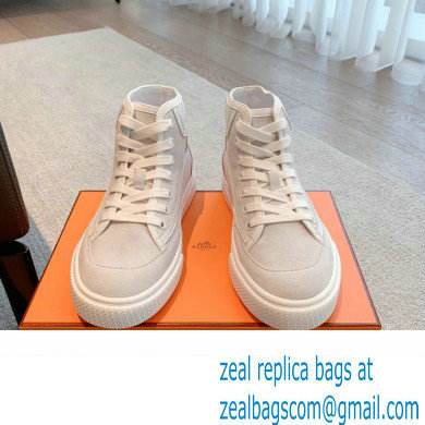 Hermes Get Up High-top Women/Men Sneakers 06 2023 - Click Image to Close