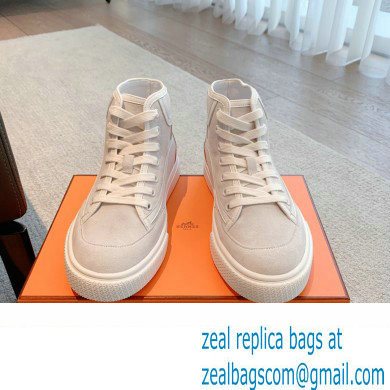 Hermes Get Up High-top Women/Men Sneakers 06 2023