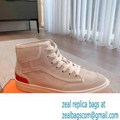 Hermes Get Up High-top Women/Men Sneakers 06 2023