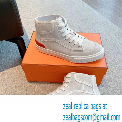 Hermes Get Up High-top Women/Men Sneakers 06 2023