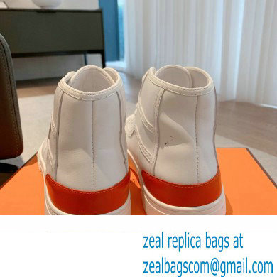 Hermes Get Up High-top Women/Men Sneakers 07 2023 - Click Image to Close