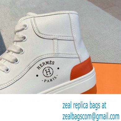 Hermes Get Up High-top Women/Men Sneakers 07 2023 - Click Image to Close