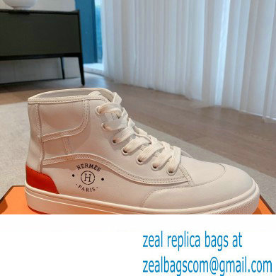 Hermes Get Up High-top Women/Men Sneakers 07 2023 - Click Image to Close
