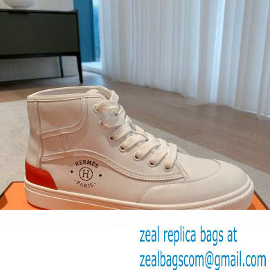 Hermes Get Up High-top Women/Men Sneakers 07 2023