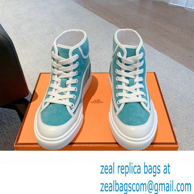 Hermes Get Up High-top Women/Men Sneakers 08 2023 - Click Image to Close