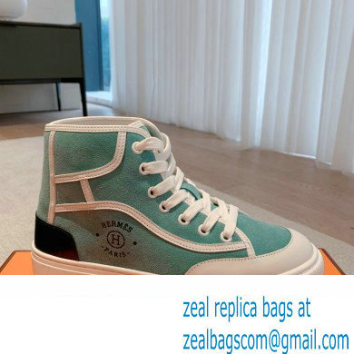 Hermes Get Up High-top Women/Men Sneakers 08 2023