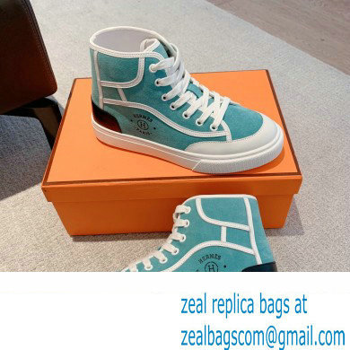 Hermes Get Up High-top Women/Men Sneakers 08 2023