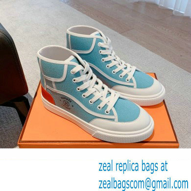 Hermes Get Up High-top Women/Men Sneakers 09 2023 - Click Image to Close