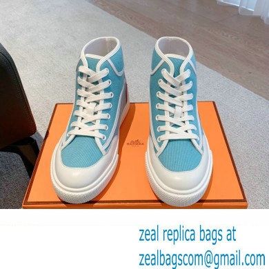 Hermes Get Up High-top Women/Men Sneakers 09 2023 - Click Image to Close