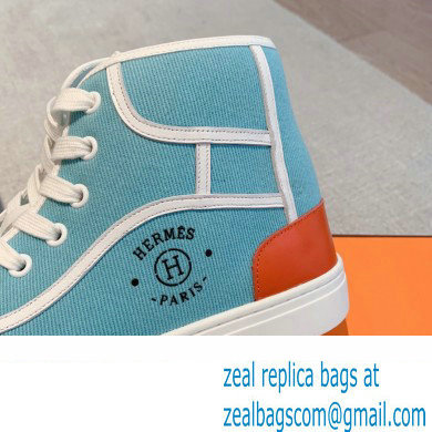Hermes Get Up High-top Women/Men Sneakers 09 2023 - Click Image to Close