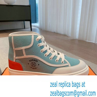 Hermes Get Up High-top Women/Men Sneakers 09 2023