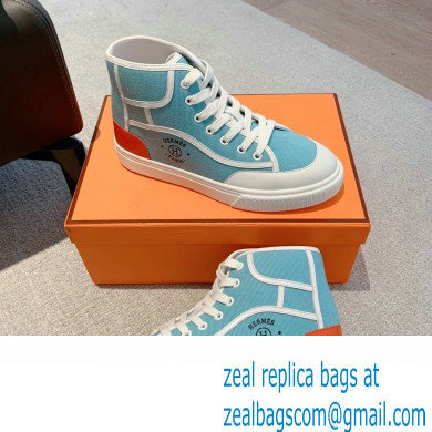 Hermes Get Up High-top Women/Men Sneakers 09 2023