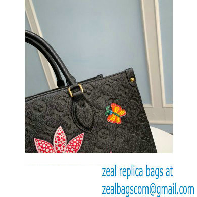 LV x YK OnTheGo MM TOTE BAG M46416 BLACK 2023