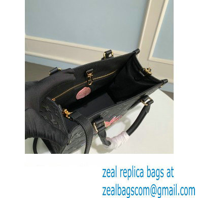 LV x YK OnTheGo PM TOTE BAG M21732 black 2023