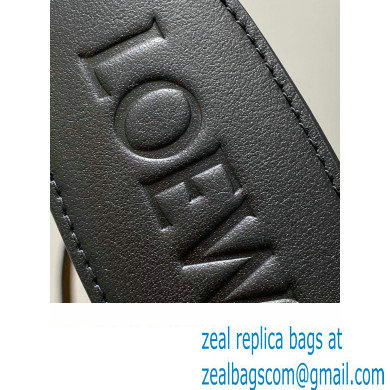 Loewe Dice pocket Pouch Bag in classic calfskin bag Black