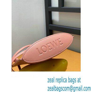 Loewe Dice pocket Pouch Bag in classic calfskin bag Pink