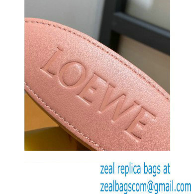 Loewe Dice pocket Pouch Bag in classic calfskin bag Pink