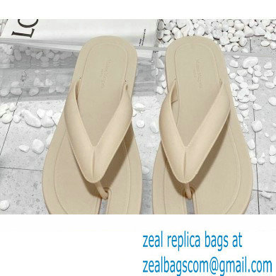 Maison Margiela Tabi Flip-Flops Rubber Thong Sandals Beige 2023