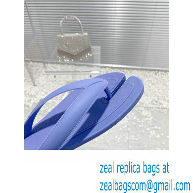 Maison Margiela Tabi Flip-Flops Rubber Thong Sandals Blue 2023