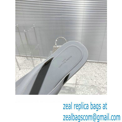 Maison Margiela Tabi Flip-Flops Rubber Thong Sandals Gray 2023 - Click Image to Close