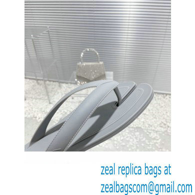 Maison Margiela Tabi Flip-Flops Rubber Thong Sandals Gray 2023 - Click Image to Close