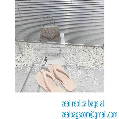 Maison Margiela Tabi Flip-Flops Rubber Thong Sandals Light Pink 2023