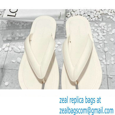 Maison Margiela Tabi Flip-Flops Rubber Thong Sandals White 2023 - Click Image to Close